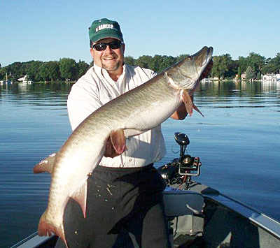 Your guide to Mercer Muskie fishing, Dale Anderson